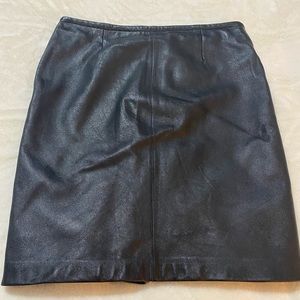 Express 100% Leather skirt